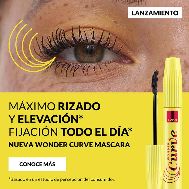 Máximo rizado y elevación con Wonder Curve mascara